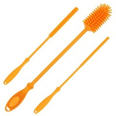 12.5″ Silicone Bottle Brush And Straw Cleaner Brushes | Bottle Cleaner Brush For