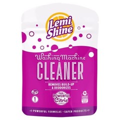 Lemi Shine Lemon Scent Powder Washing Machine Cleaner 1.76oz Deodorizes 1 pk