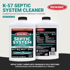 Eco-Friendly 32 Oz Septic Cleaner – Fast Clog Prevention & Maintenance