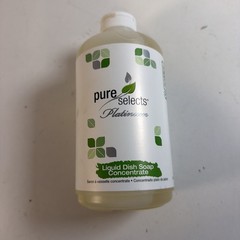 NEW 1QT NEW PURE SELECTS PLATINUM Liquid Dish Soap Concentrate NATURAL 8 Quarts