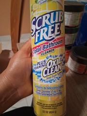 scrub free total Bathroom cleaner