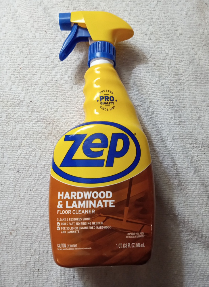 Zep Hardwood and Laminate 32-fl oz Liquid Floor Cleaner **95% FULL**