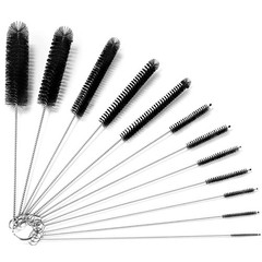 9.5 Inches Long Straw Cleaner Brush Set, 12 Pack Straw Pipe Cleaner Brush Set…