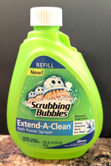 Scrubbing Bubbles Extend-A-Clean Power Sprayer Cleaner Refill 25 fl oz New