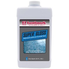 Lundmark 3202F32-6 Highly Anti-Slip Super Gloss Acrylic Floor Wax 1 qt.