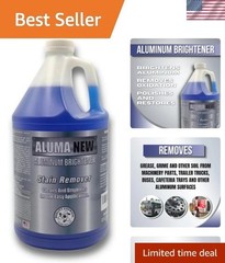 Restorative Aluminum Cleaner – 128 FL Oz Stain Remover for Trailers & Machinery
