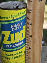 ZUD Heavy Duty Cleanser 6 oz, Rust & Stain Remover Vintage 1987 Advertising