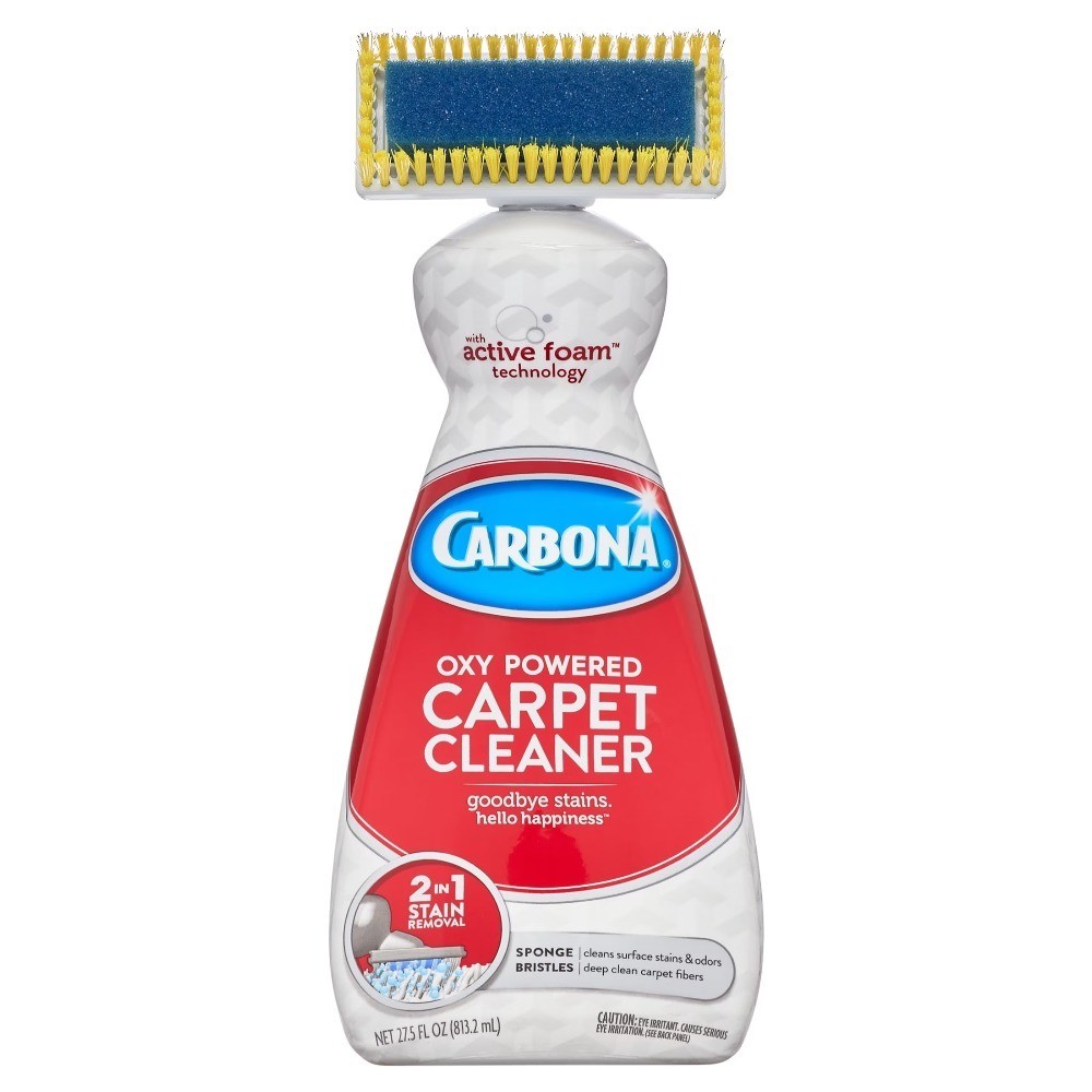 Oxy Powered Carpet Spot Cleaner Machine Brush Sponge 27.5 Fl Oz