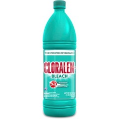 Household Cleaning Liquid Bleach 32 fl oz Multipurpose Cleaner for Laundry Ba…