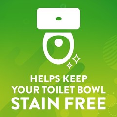 Continuous Clean Toilet Drop-Ins, Blue Bowl Cleaner Septic-Safe Tablets 3 Count