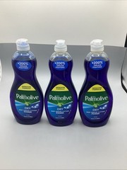 3 Bottles Palmolive Ultra Oxy, 18 Fl oz Deep grease cutting Power dish lquid