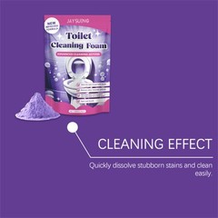 4Bags Fizzclean Toilet Foam Cleaner, Toilet Cleaning Foam Insta-Action 100g