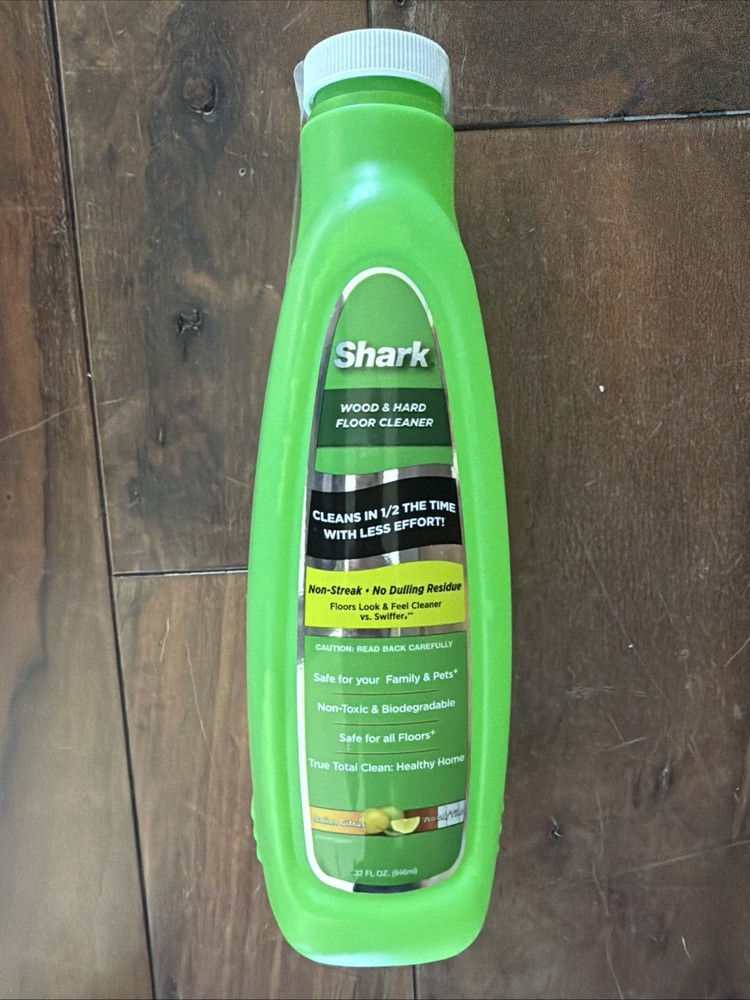 Shark Wood & Hard Floor Cleaner ITALIAN CITRUS 32 Oz Wood Tile New Sealed