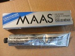 MAAS Fine Polishing Cream For All Metals – 4oz Tube 3.8 Oz Now