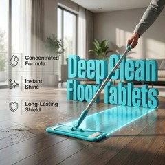 Multiple Effect The Floor Clean,30/100PCS Floor Cleaning Tablets Multi-Surface