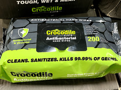 5 packs Crocodile Cloth ntibacterial Hand Wipes 200 sheets per Pack