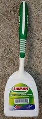 Libman Heavy Duty Long Handled Scrub Brush/Scraper Green White