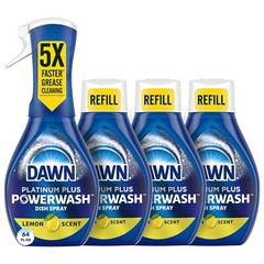 Dawn Powerwash Dish Spray 16 Fl Oz Pack Of 4 Cleans 5X Faster Grease Grime