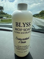 Blyss Mop Soap Cleaning Concentrate Sunwashed Linen 16.9fl oz Exp 12/2028 SEALED