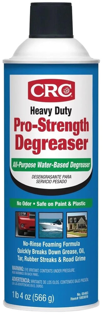 6 PACK!!! CRC 05483 Heavy Duty Pro-Strength Degreaser, 20 Wt Oz