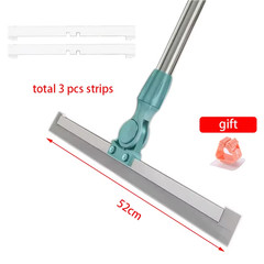 Silicone Toilet Wiper and Floor Cleaning Broom for Household Use