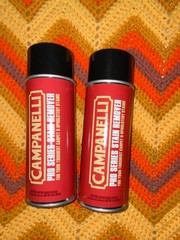2x Campanelli Pro Series Stain Remover 15oz Aerosol Point & Spray Carpet Cleaner