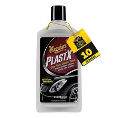 PlastX 10oz Clear Plastic Polish – Effortless Headlight & Taillight Restoration