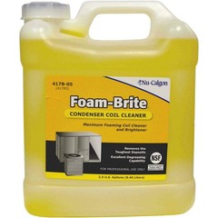 NU-CALGON Coil Cleaner, 2.5 gal, Jug, Yellow 809N39