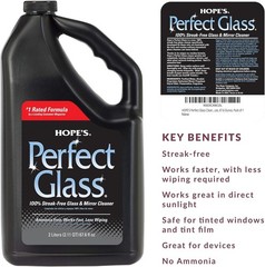67.6 Oz Perfect Streak-Free Glass Cleaner Refill – Ammonia-Free, Pack of 6