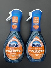 2x Dawn Limited Edition Powerwash Dish Spray Pumpkin Spice Platinum Plus New