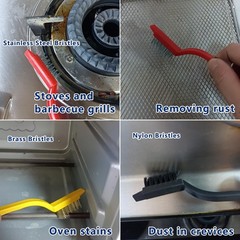 12Pcs Crevice Cleaning Brush,Small Gap Cleaning Brushes for Cleaning Bathroom…