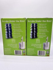 Lot Of 2)12PK Scotch Brite Disposable Scrubber Refills Removes Rust &Hard Water