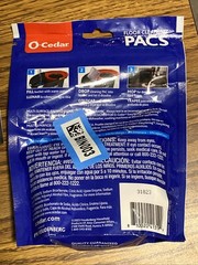 O-Cedar Lavender Hard Floor Cleaner PACS, 10ct Each 6 Packs