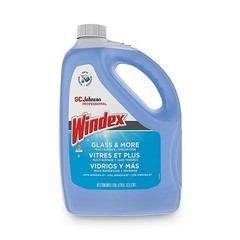 Windex® Glass Cleaner with Ammonia-D, Unscented, 1 Gallon Bottle