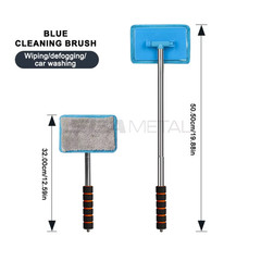 Car Front Windshield Defogging Brush Telescopic Long Handle