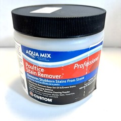 Aqua Mix Poultice Stain Remover – 0.75 lb. Abrasive Cleaning Powder For Stone