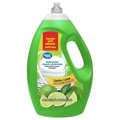 Lemon Lime Scent Dishwashing Liquid Detergent 90 fl oz Large Refill