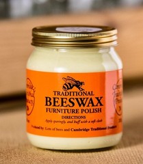 Traditional Beeswax Polish Jar Wood Furniture Neutral Polish Bees Wax 283g Pot