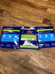 Bissell Stomp N Go Pet Stain Lifting Pads Oxy 3 Packs Brand New Sealed