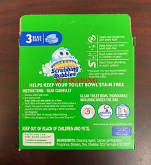 (3-Pack) Scrubbing Bubbles Toilet Bow Cleaner CONTINOUS CLEAN DROP-IN Stain-Free