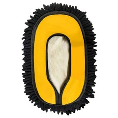 Car Wash Brush Replacement Cover – Soft Microfiber Mop Head for Curved Poles