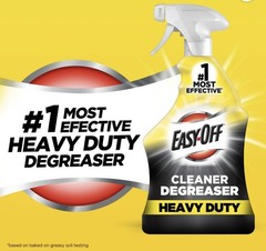 Easy Off Heavy Duty Degreaser Cleaner Spray, Kitchen Degreaser, 32 Oz