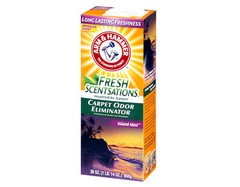 Arm Hammer Fresh Scentsations Carpet Odor Eliminator, Island Mist, 30 Oz 3 Pack