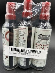 LOT OF 3 – CHATEAU SPILL Red Wine Stain Remover Spray – 4 Oz