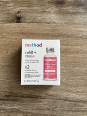 Method Pink Grapefruit Scent Concentrated All Purpose Cleaner Refill Liquid 1 x2