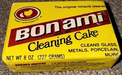 NOS Vintage Bon Ami Cleaning Cake Original Miracle Cleaner 8 Oz. DISCONTINUED