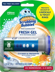 Scrubbing Bubbles Fresh Gel Toilet Bowl Cleaning Stamps, Helps Keep Toilet Clean