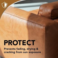 Non-Toxic Leather Care – 12 Fl Oz Cleaner & Conditioner with UV Protection