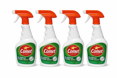 4 Pack Comet Classic Kitchen Cleaner With Bleach 24 oz Each