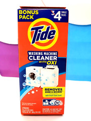 Tide Washing Machine Cleaner 4 single Packs
